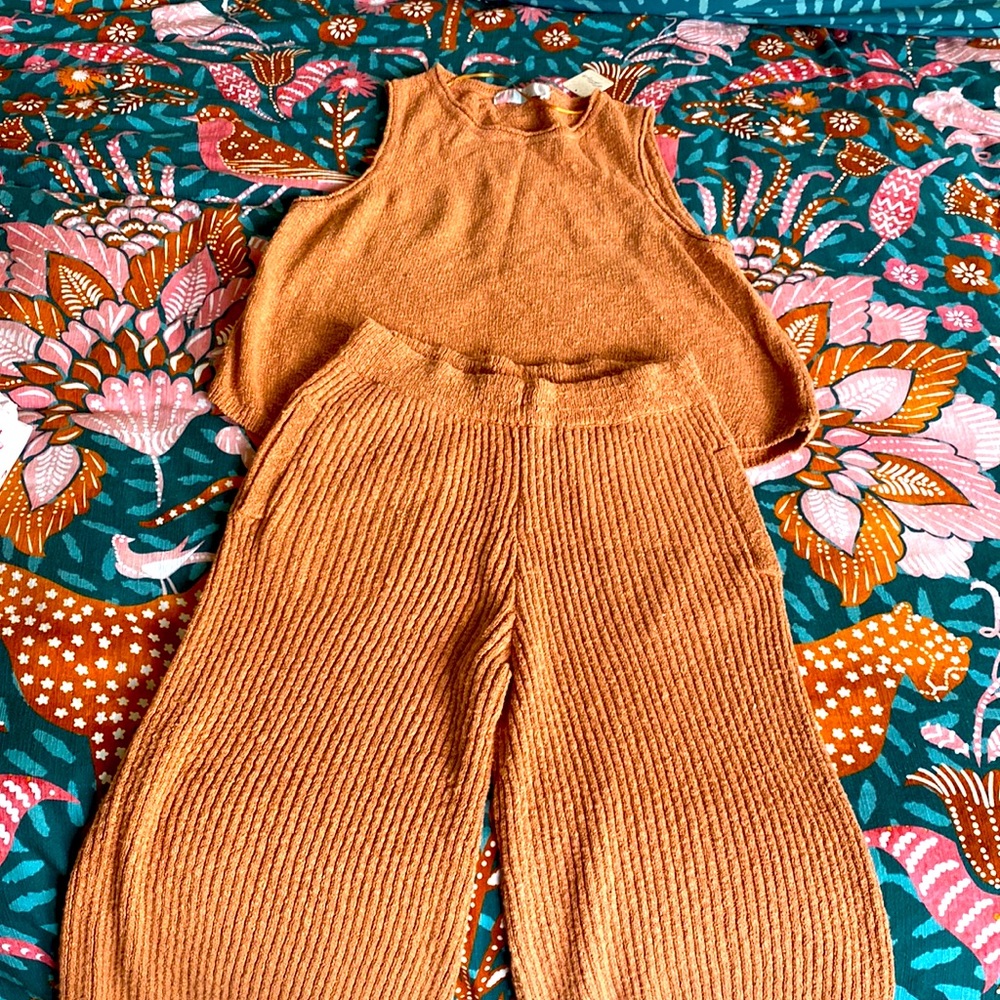 Free People Adelaide Sweater Set